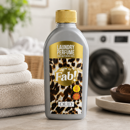 Fabulosa Profumo per Bucato Oud 250 ml – Profumo Intenso per Abbigliamento e Biancheria da Letto