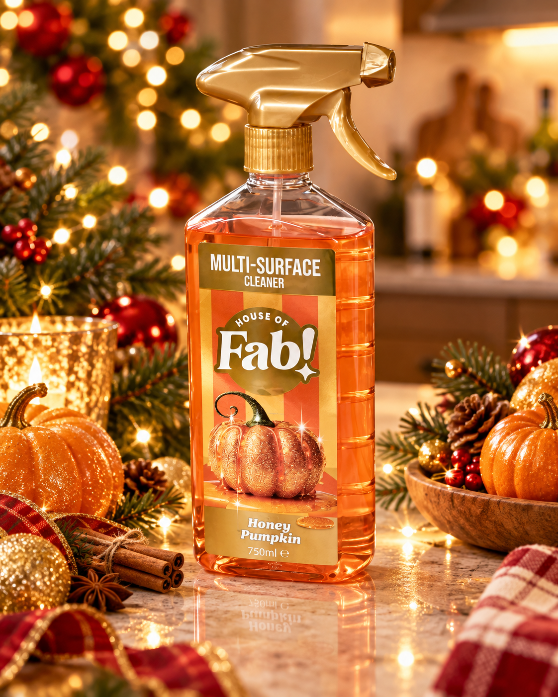 Fabulosa Honey Pumpkin Spray limpiador multiusos - 750 ml