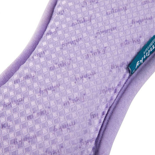 Minky M Panno Spugna per Pulizia – Bianco con Bordo Viola (Forza di Pulizia 3-in-1)
