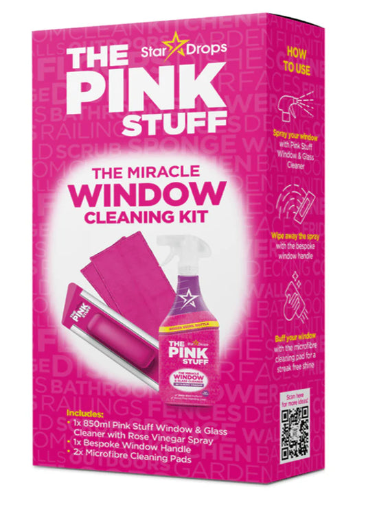 The Pink Stuff The Miracle Window Cleaning Kit