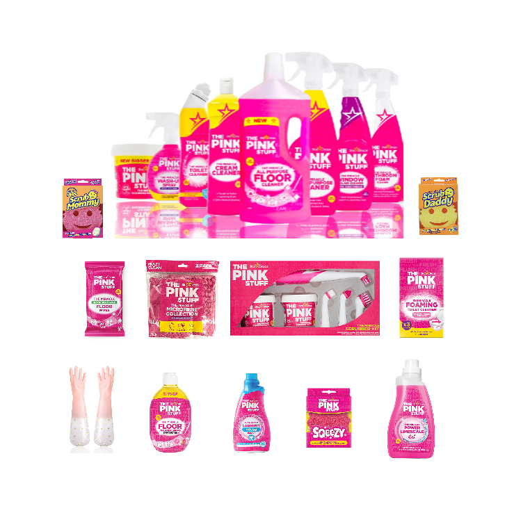 The Pink Stuff Ultimate Cleaning Set - The entire assortment