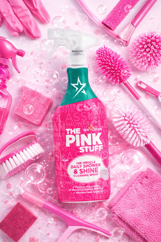 The Pink Stuff The Miracle Daily Shower & Shine Spray detergente 850ml - Edizione Limitata