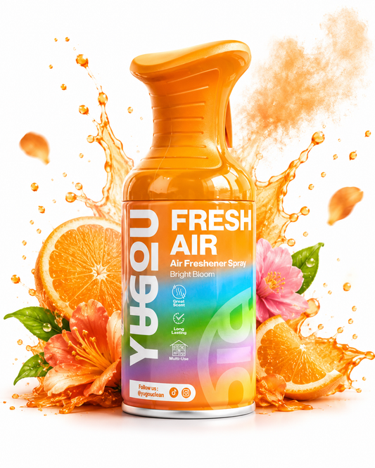 YUGOU Fresh Air Bright Bloom 250ml – Odświeżacz powietrza TikTok z świeżym kwiatowym zapachem do domu, toalety, łazienki i samochodu