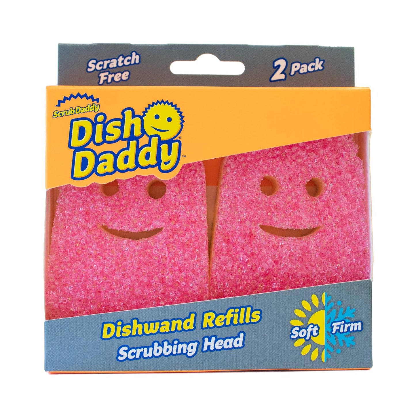 Dish Daddy Wand Refill Head Pink