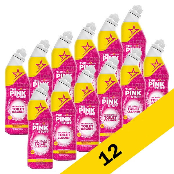 The Pink Stuff Gel za WC 750ml - pakiranje od 12 komada