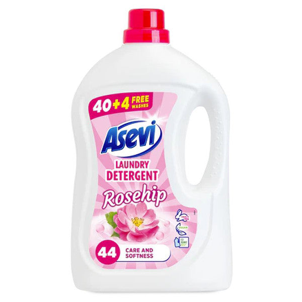 Asevi Detergente Liquido Rosehip 2376 ml (44 lavaggi)