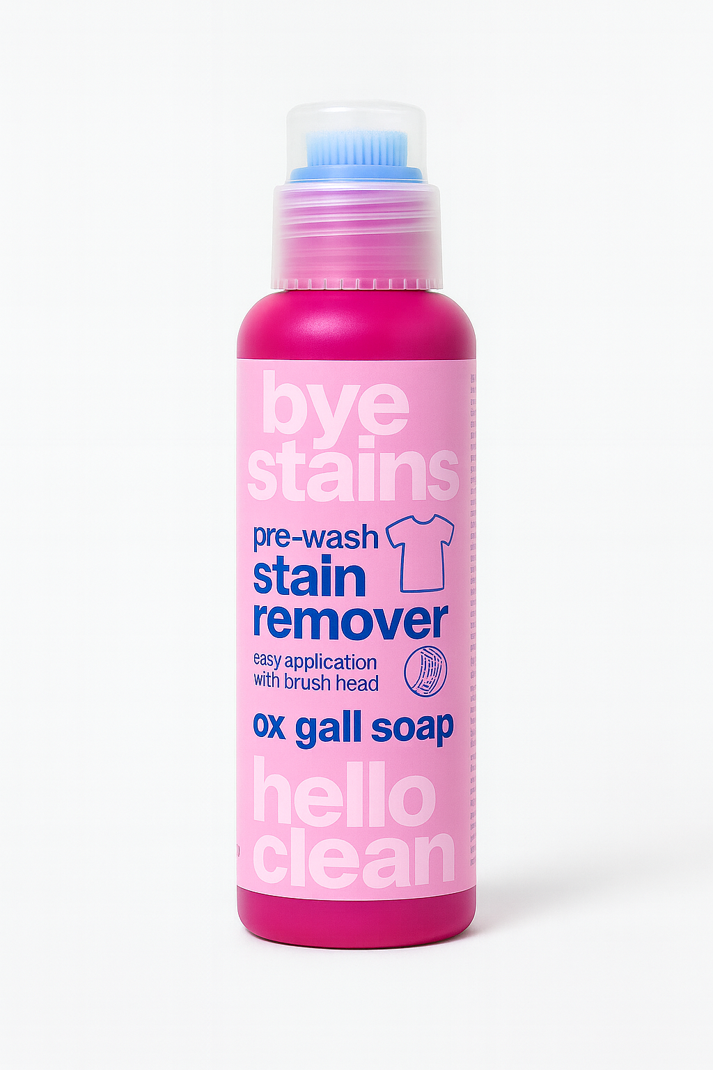 TikTok Bye Pete Detergent Pre-Spălare – Săpun cu bilă de bivol (cu cap de perie)