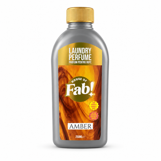 Fabulosa Profumo per Bucato Ambra 250 ml – Profumo di Lusso per Bucato Fresco