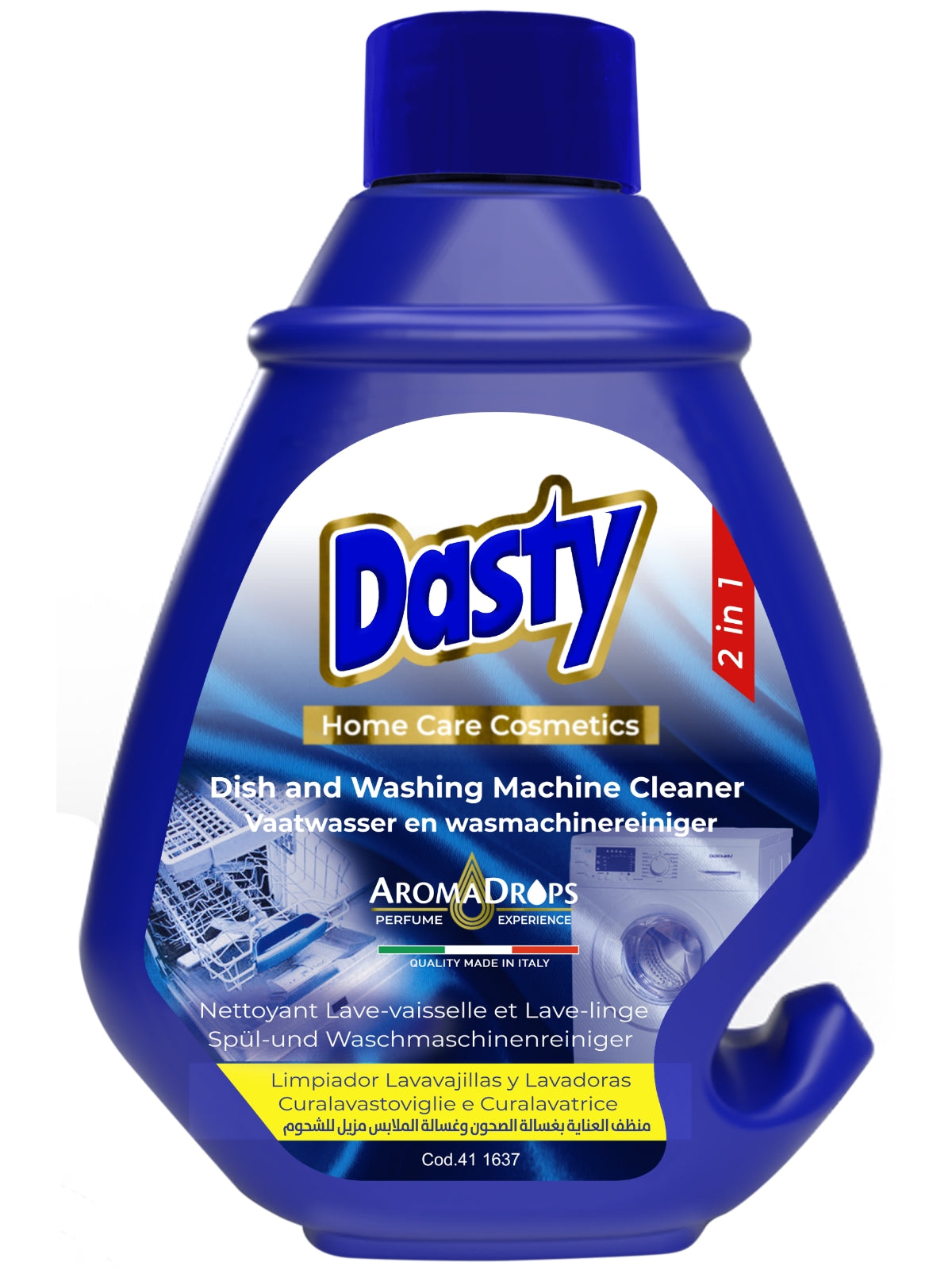 Dasty Środek do czyszczenia zmywarek i pralek 230 ml – odtłuszczacz i odkamieniacz 2 w 1
