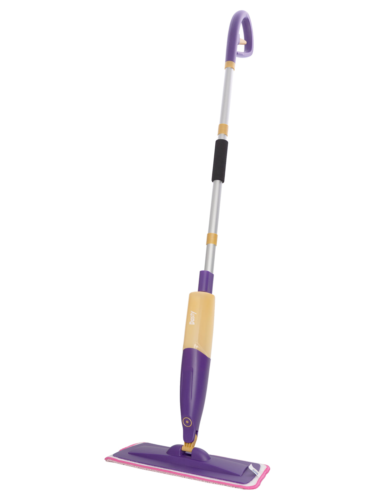 Dasty Spraymop con sistema de pulverización – Mopa y fregona para suelos sin cubo – Cabezal giratorio – 42 cm