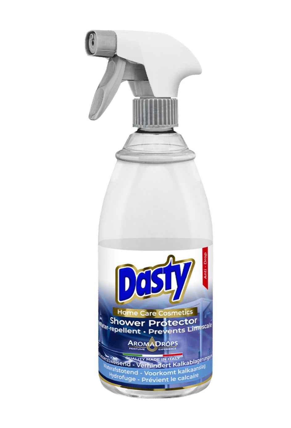 Dasty Douchebeschermer Anti-Kalk Spray - Voor Glas, Tegels, Kranen en RVS - 700 ml