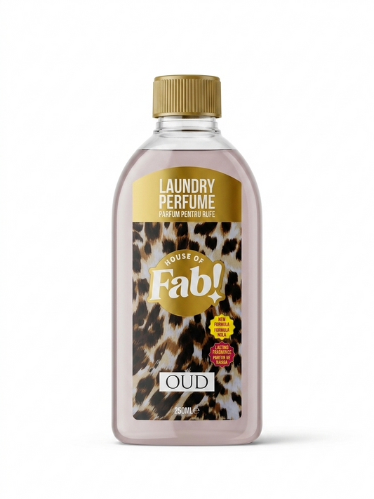 Fabulosa Profumo per Bucato Oud – Profumo per Bucato dal Delizioso Aroma – Intensificatore di Profumo per Abbigliamento, Asciugamani e Biancheria da Letto