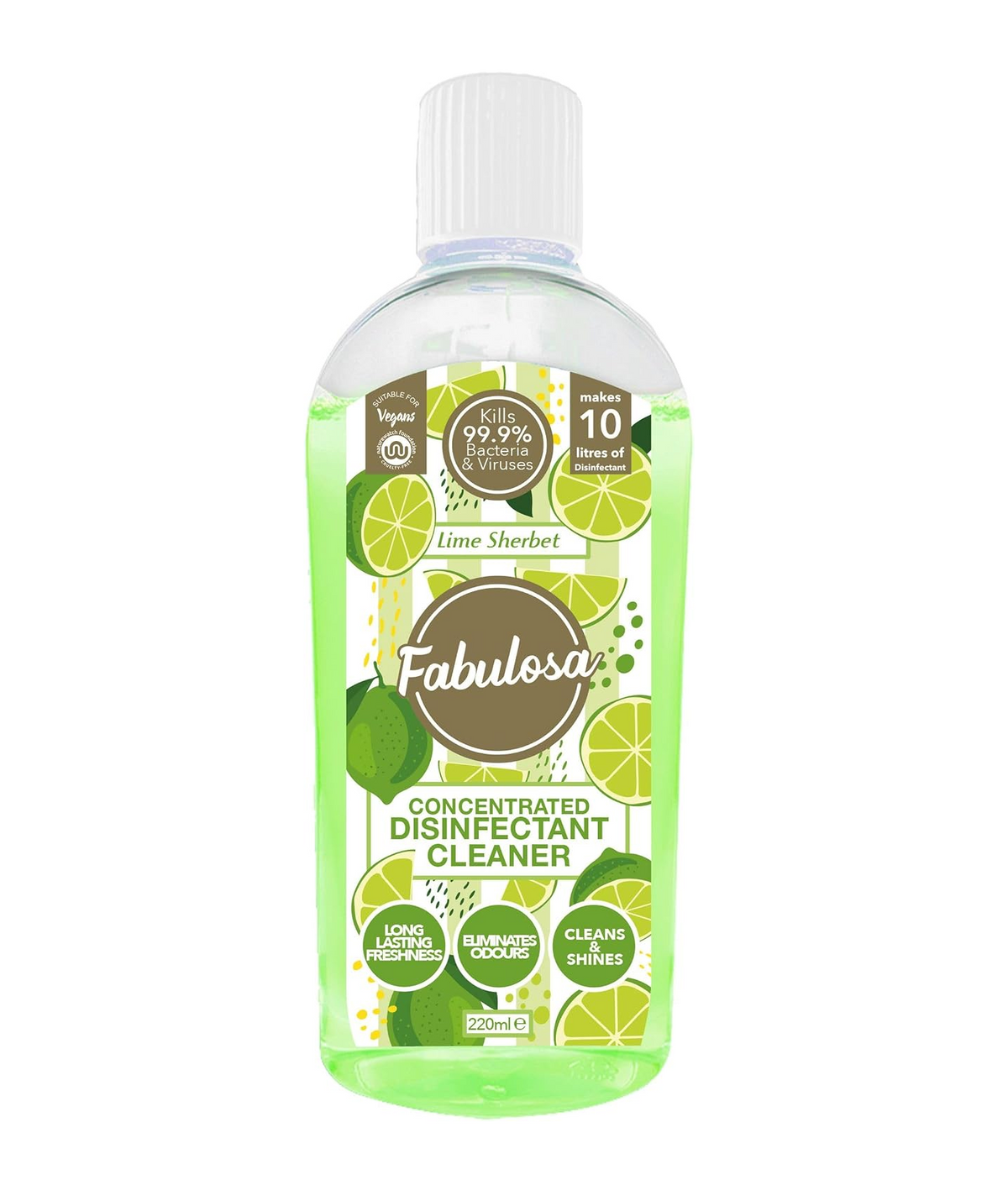 Fabulosa Disinfettante Concentrato Lime Sherbet – 220 ml