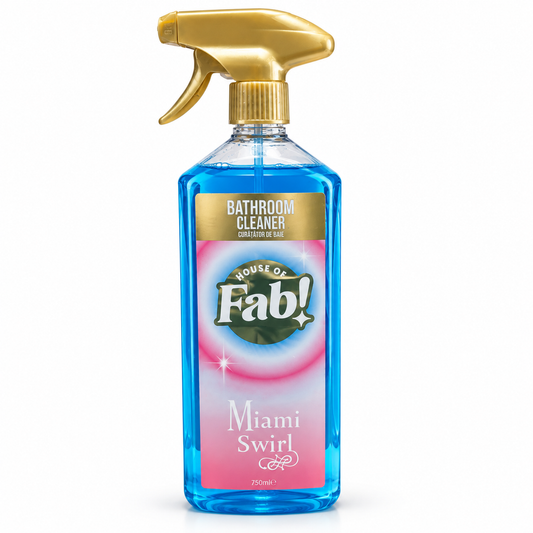 Detergente per bagno Fabulosa Miami Swirl 750 ml – Spray per la pulizia del bagno