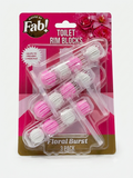 Fabulosa Toilet Rim Blocks Floral Burst 3-pack – Toiletblokjes tegen kalkaanslag met bloemengeur