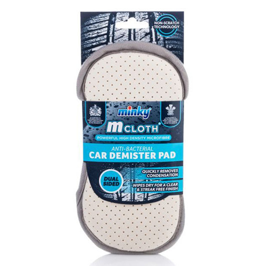 Minky M Panno Tampone per Pulizia – Auto Anti-Condensa (Bordo Grigio)