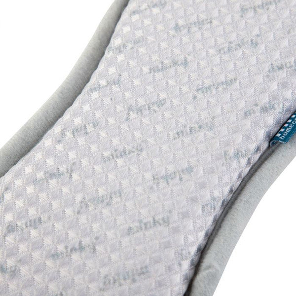 Minky M Panno Spugna per Pulizia – Bianco con Bordo Grigio (Forza di Pulizia 3-in-1)