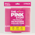 The Pink Stuff Pink Microfiber Cleaning Cloths (3 pieces)