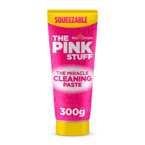 The Pink Stuff Reinigingspasta in Knijptube 300g – De virale TikTok-schoonmaakhit (Tube zonder knoeien)