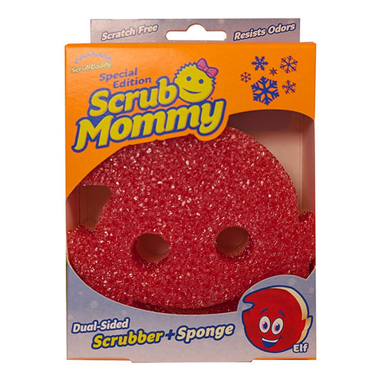Scrub Daddy | Scrub Mommy Edizione Natalizia – Spugna Elfo Rosso