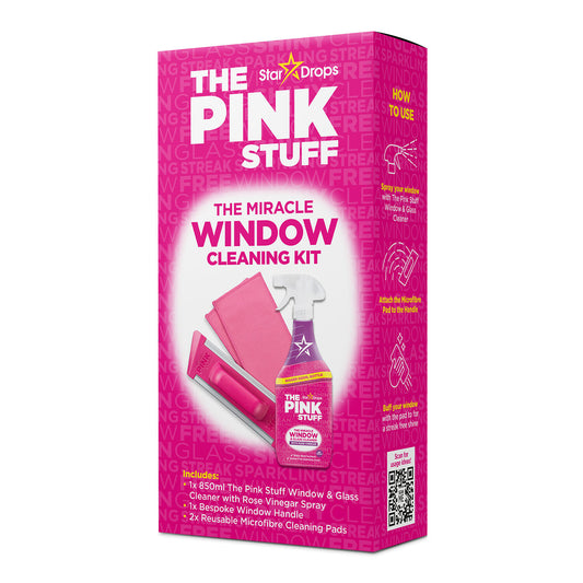 The Pink Stuff Kit Milagroso para Limpeza de Janelas