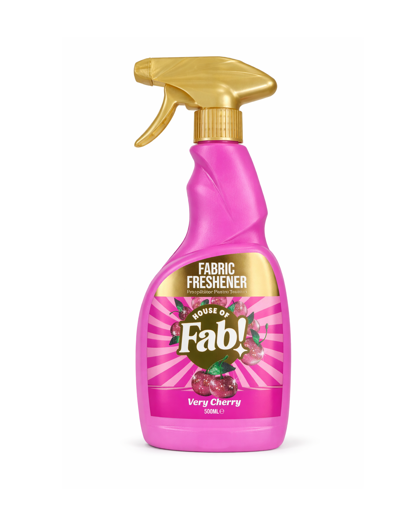 Spray Ambientador de Tela Fabulosa Muy Cereza – Conocido en Redes Sociales | 500 ml