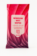 Maramice za čišćenje stakla, 25 komada – Window Wet Wipes za prozore, ogledala i staklo – maramice za čišćenje stakla bez tragova