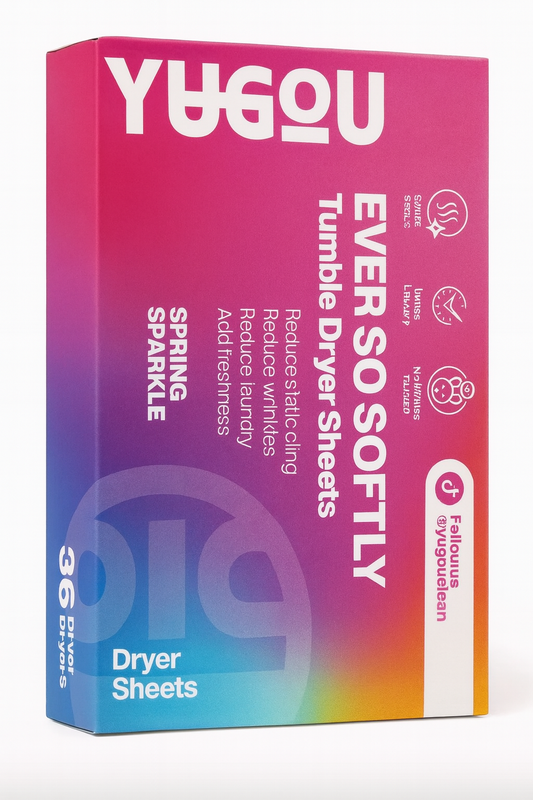 Yugou Dryer Sheets 36 pieces - Spring Sparkle