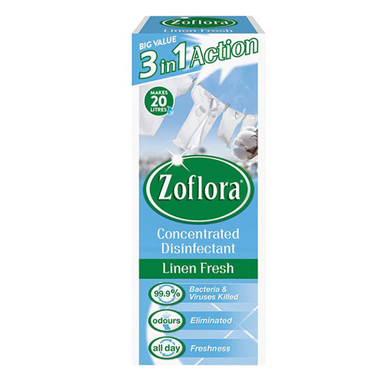 Zoflora detergente concentrato universale - Fresco di Lino (500 ml)