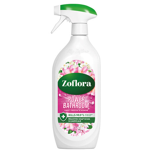 Zoflora Power Detergente per Bagno Fresia e Gelsomino (800 ml)