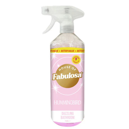 Fabulosa Badkamer Ontkalker Spray Hummingbird Spray 750ml - ViralCleaning