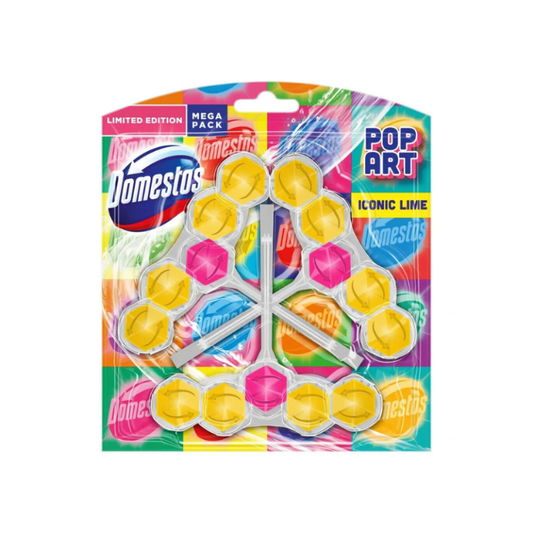 Domestos Ambientador para inodoro Iconic Lime - Paquete de 3