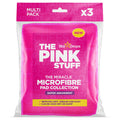 The Pink Stuff Absorbent Microfiber Cleaning Pads - 3 pieces