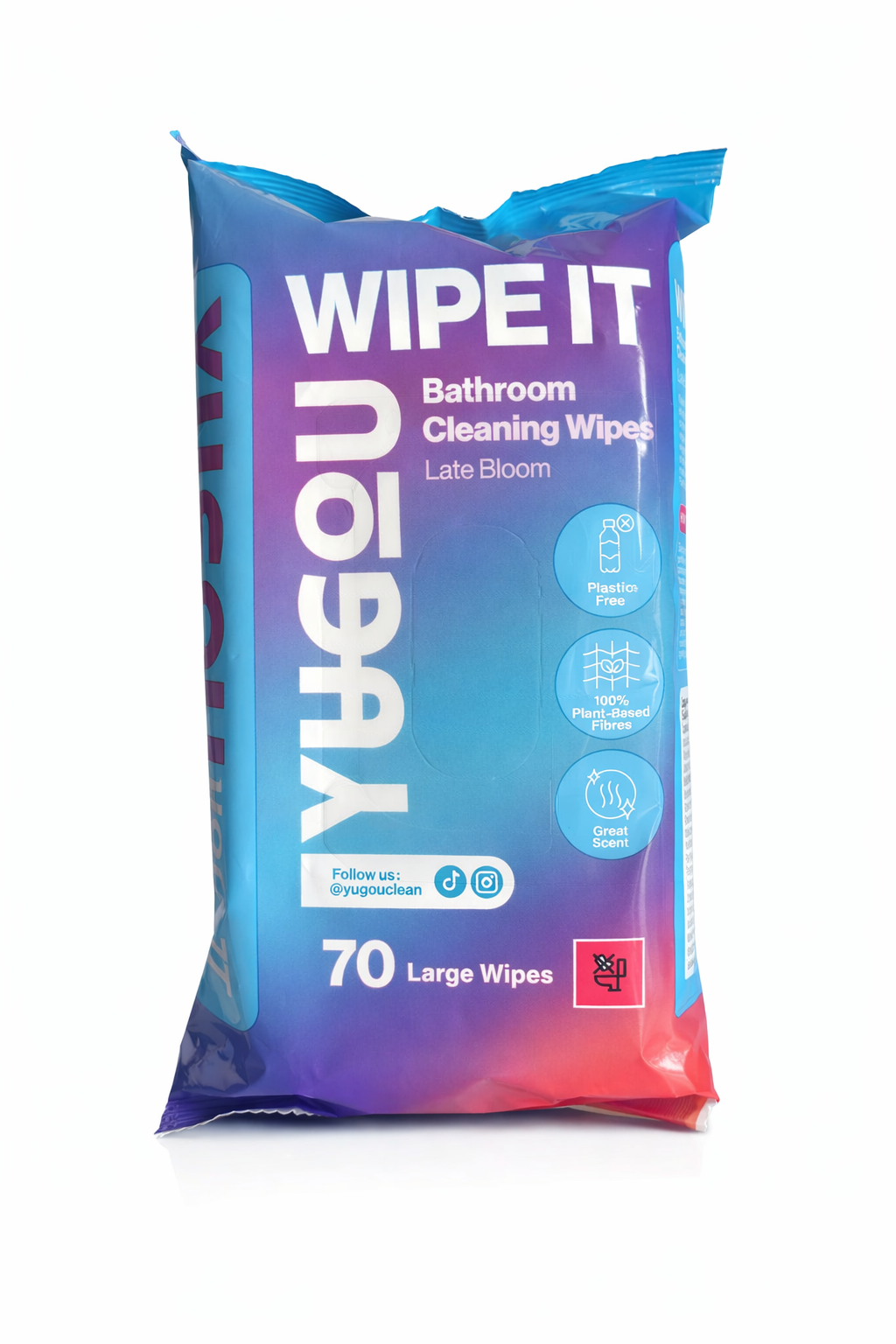 Yugou Wipe It Bathroom Cleaning Wipes Schoonmaakdoekjes voor Badkamer - 70 stuks - ViralCleaning