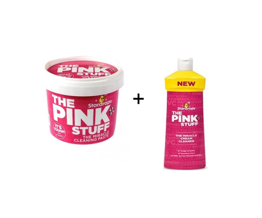 Pink Stuff Wonderpasta + Botella de Abrillantador