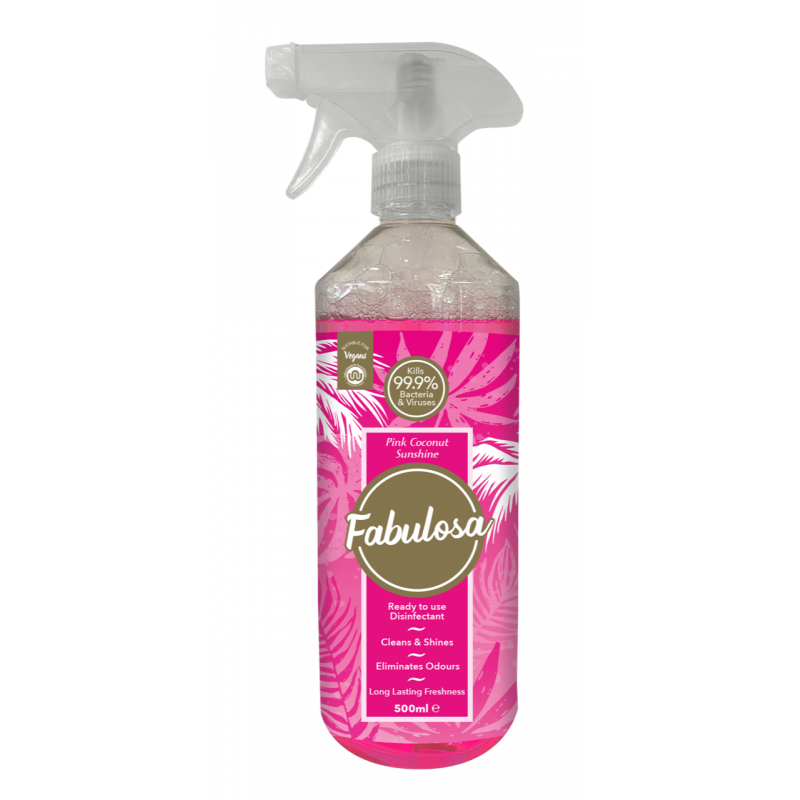 Fabulosa Desinfiointisuihke Pinkki Kookosaurinko