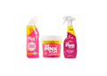 Zestaw Stardrops Ultra Pink Stuff – pasta czyszcząca 850 gramów + żel do toalet + uniwersalny spray czyszczący