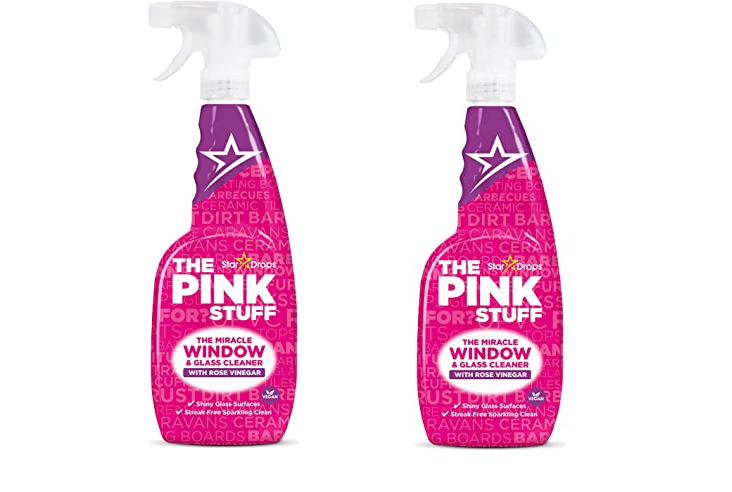 Stardrops A Pink Stuff Üvegtisztító - 2 csomag - 2 x 750ml